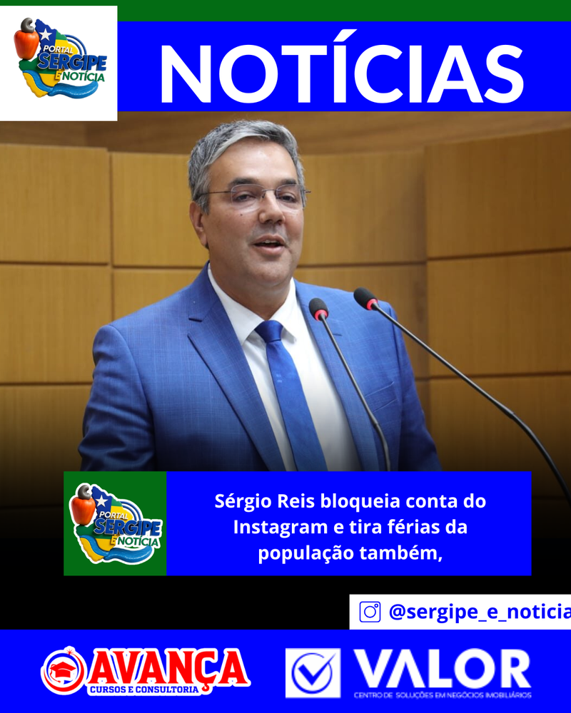 Sérgio Reis bloqueia conta do Instagram e tira férias da população também.