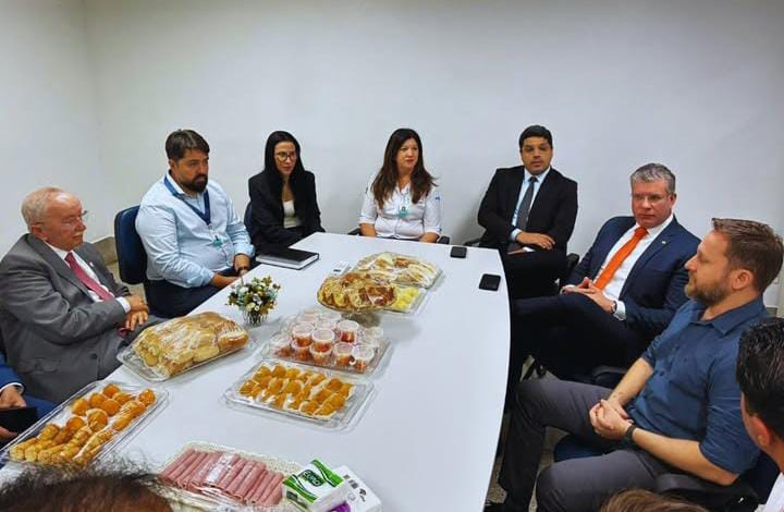 O presidente da Assembleia Legislativa de Sergipe (Alese), deputado Jeferson Andrade (PSD), acompanhado de outros parlamentares, realizou uma visita ao Hospital da Criança Dr. José Machado de Souza, em Aracaju, onde participou de uma reunião com a direção da unidade.