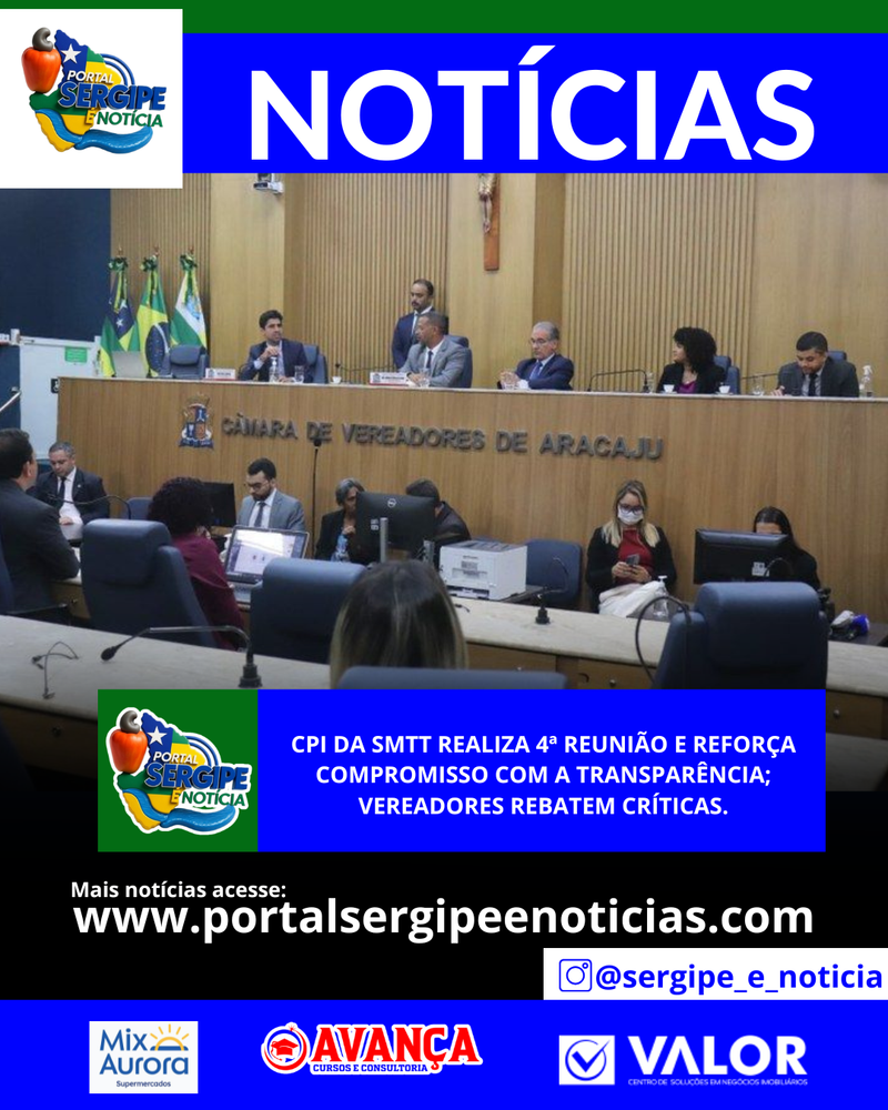 CPI DA SMTT REALIZA 4ª REUNIÃO E REFORÇA COMPROMISSO COM A TRANSPARÊNCIA; VEREADORES REBATEM CRÍTICAS.