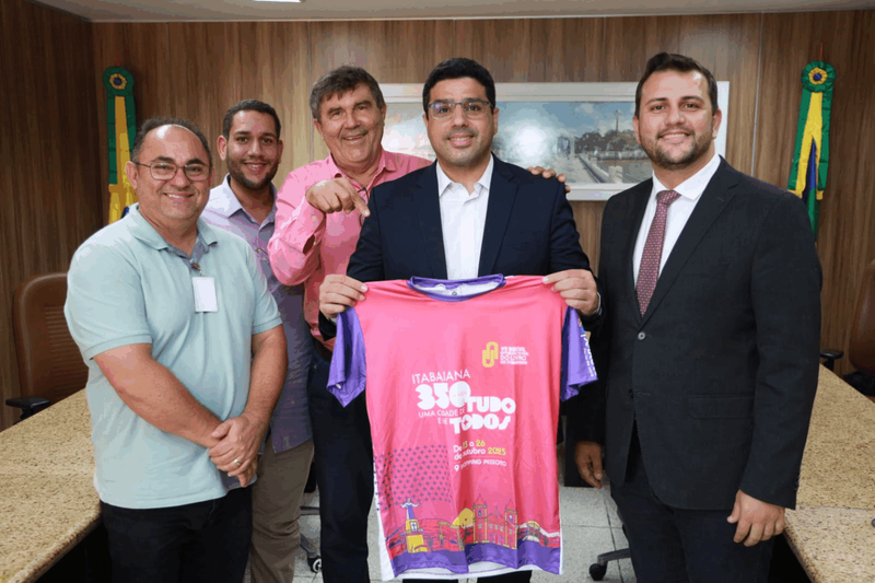 DEPUTADO JEFERSON ANDRADE RECEBE CONVITE PARA PARTICIPAR DA BIENAL DO LIVRO NA CIDADE DE ITABAIANA.