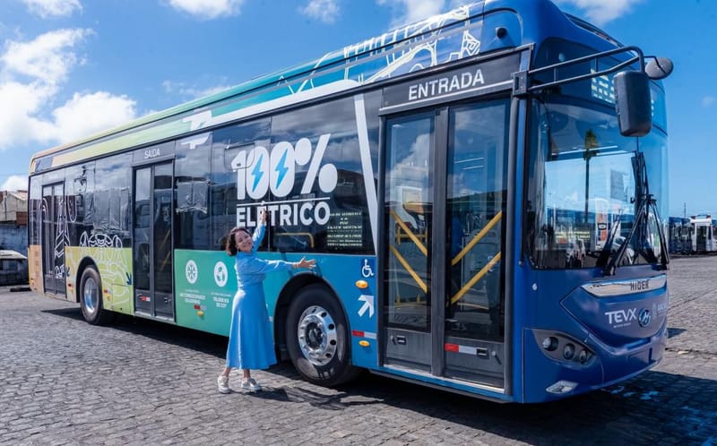 Ônibus elétrico: Aracaju está no caminho certo, afirma prefeita Emília Corrêa.