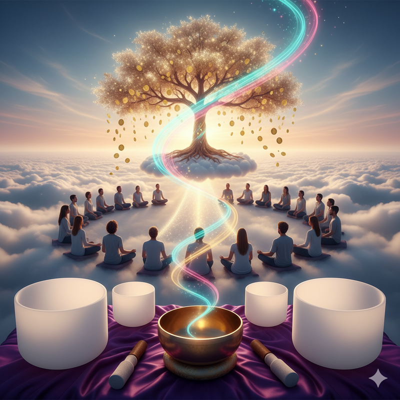 Csoportos családállítás hangfürdővel