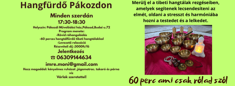 Hangfürdő Pákozdon