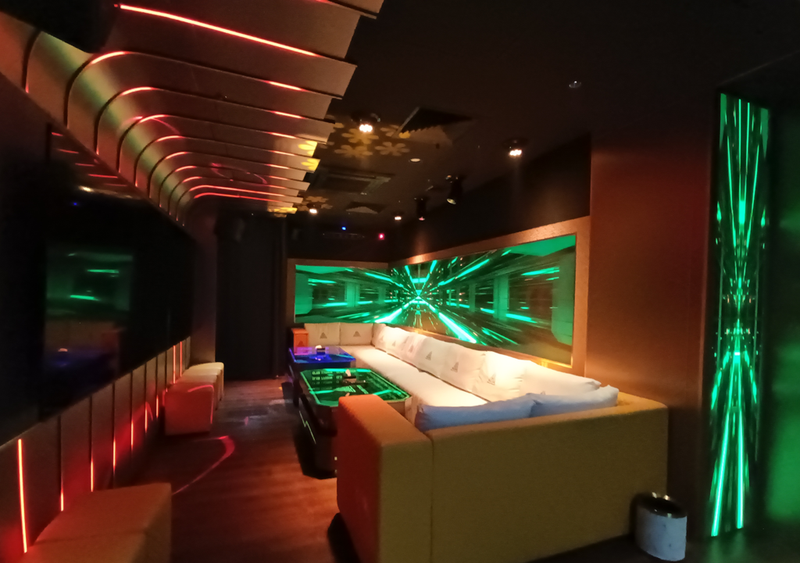 Entertainment spaces