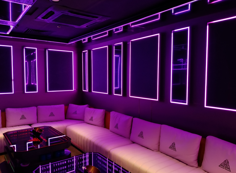 Entertainment spaces