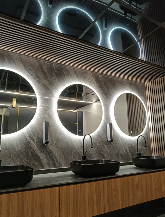 Entertainment spaces