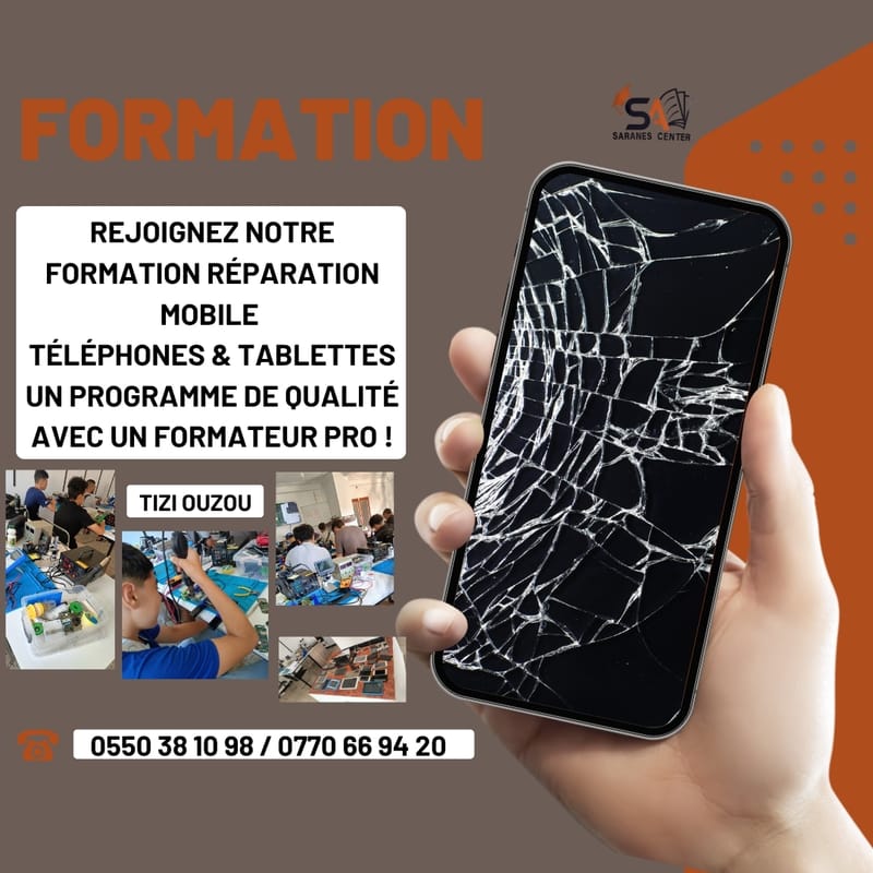 Formation en Réparation d’Appareils Électroniques (Smartphones & Tablettes)