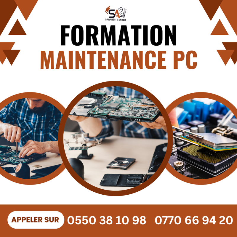 Formation en Maintenance & Réparation PC/ Chargeur