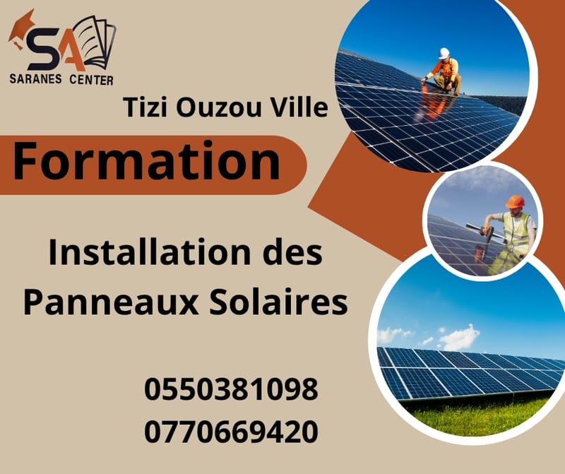 Installation des Panneaux Solaires
