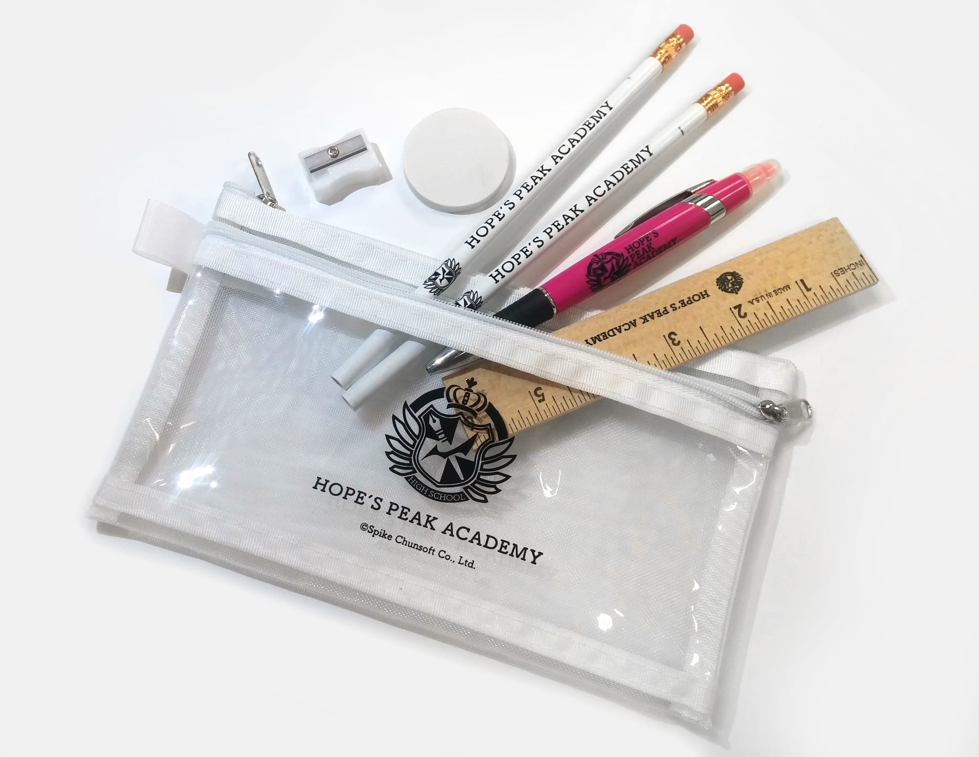 Danganronpa "Hope's Peak" School Supplies