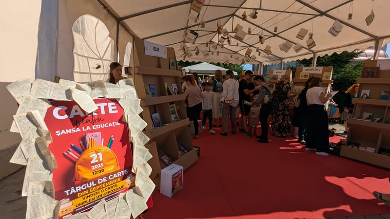 Târgul de carte septembrie 2025