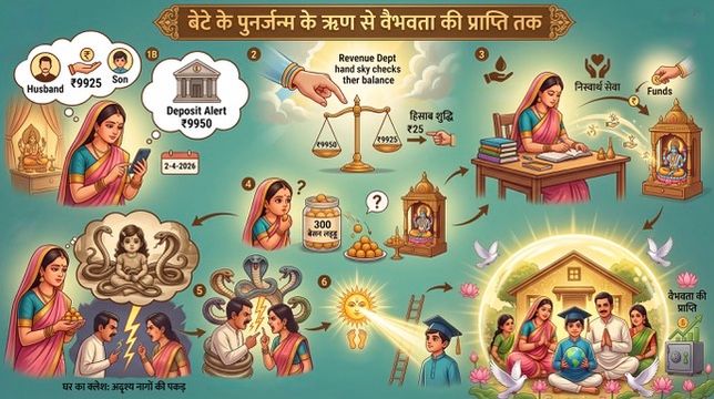 18. बेटे के पुनर्जन्म के ऋण से वैभवता की प्राप्ति तक
