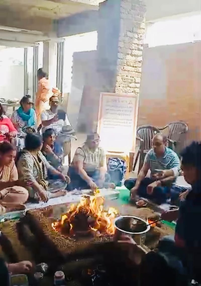 आखिरी रविवार को दो कुंडिय श्री कल्कि सहस्त्रनाम यज्ञ