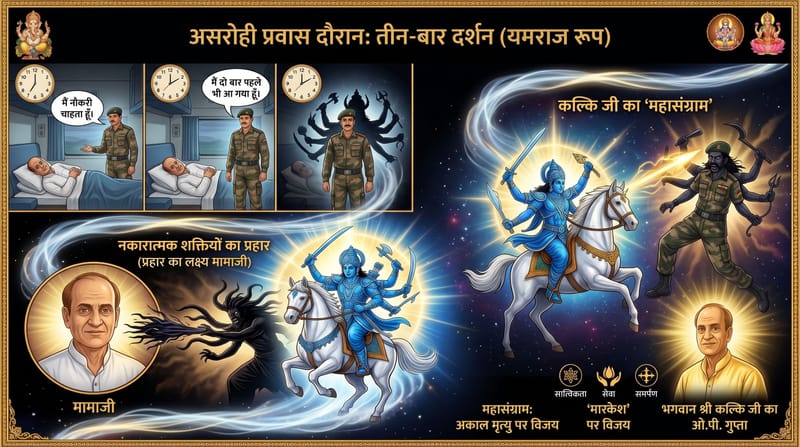 श्री कल्कि के काम करने वाले कल्कि की मर्जी से मरते हैं