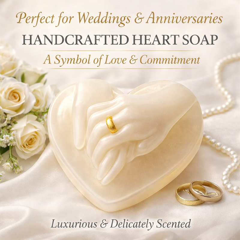 Heart Soap With Hands