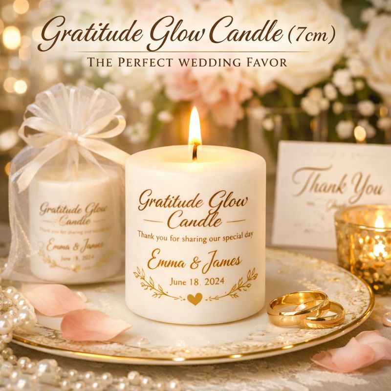 Gratitude Glow Candle (7 cm)