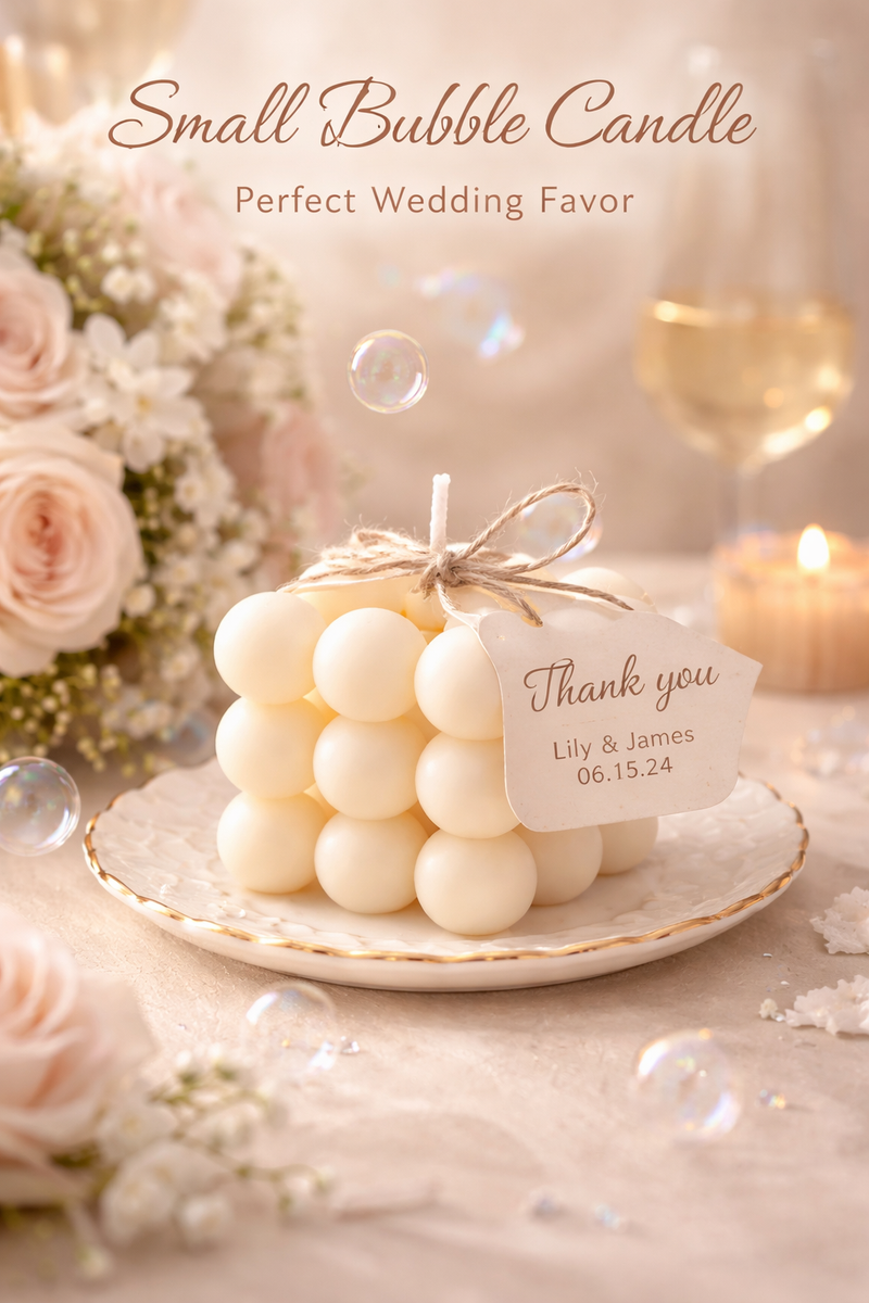 Small Bubble Candle
