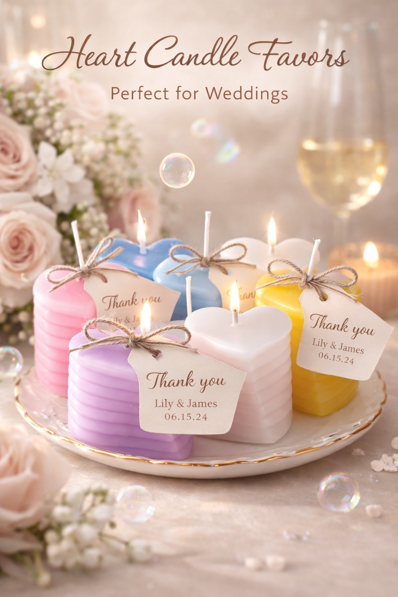 Rotating Heart Candle