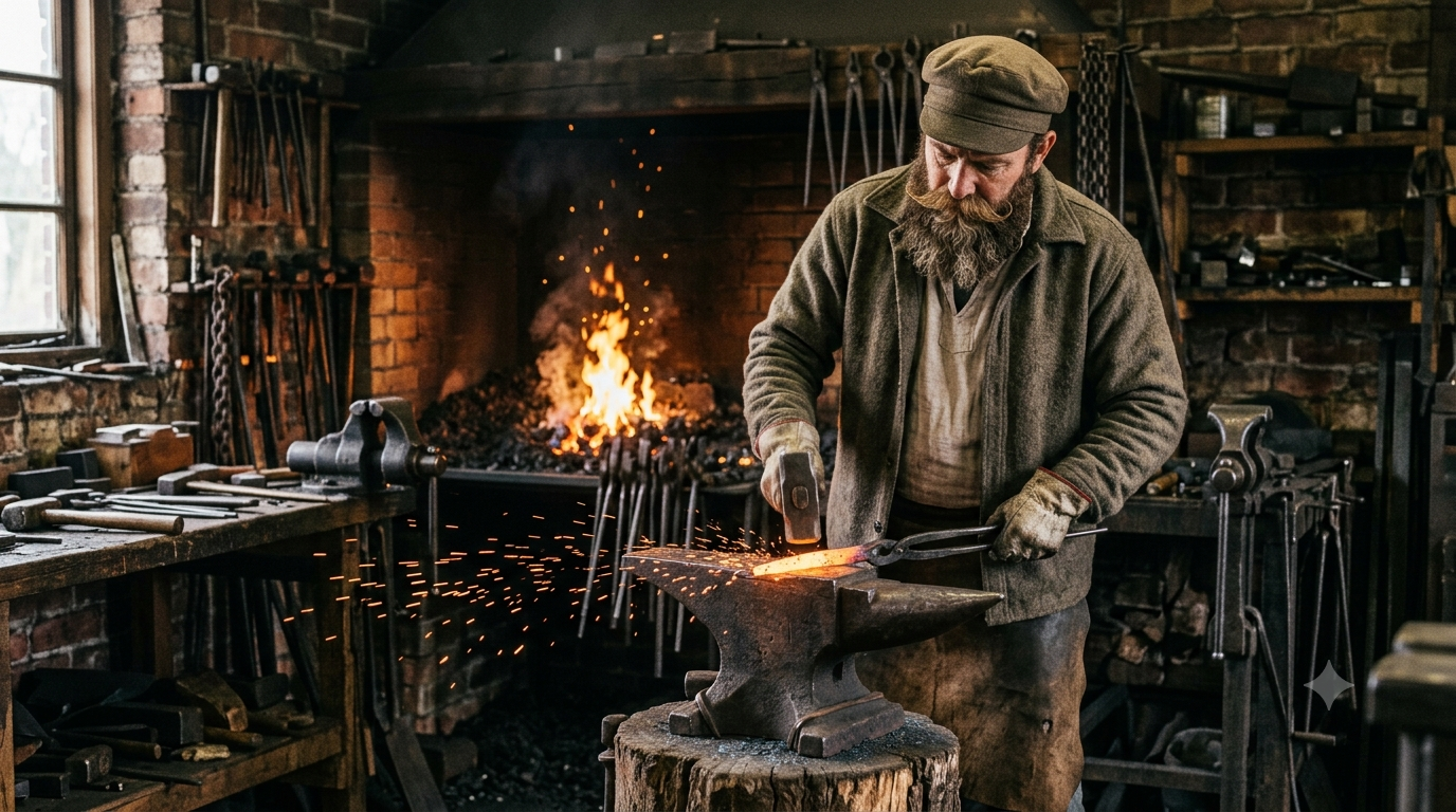 Hammer, Horseshoe and Invention, The Story of an Iowa Renaissance Man: By G.C. Stevens