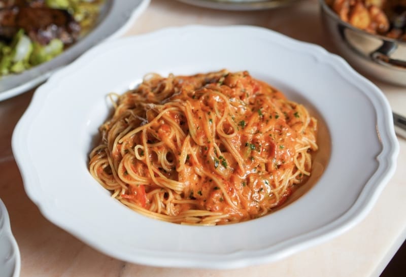 SPICY LOBSTER CAPELLINI at Contessa
