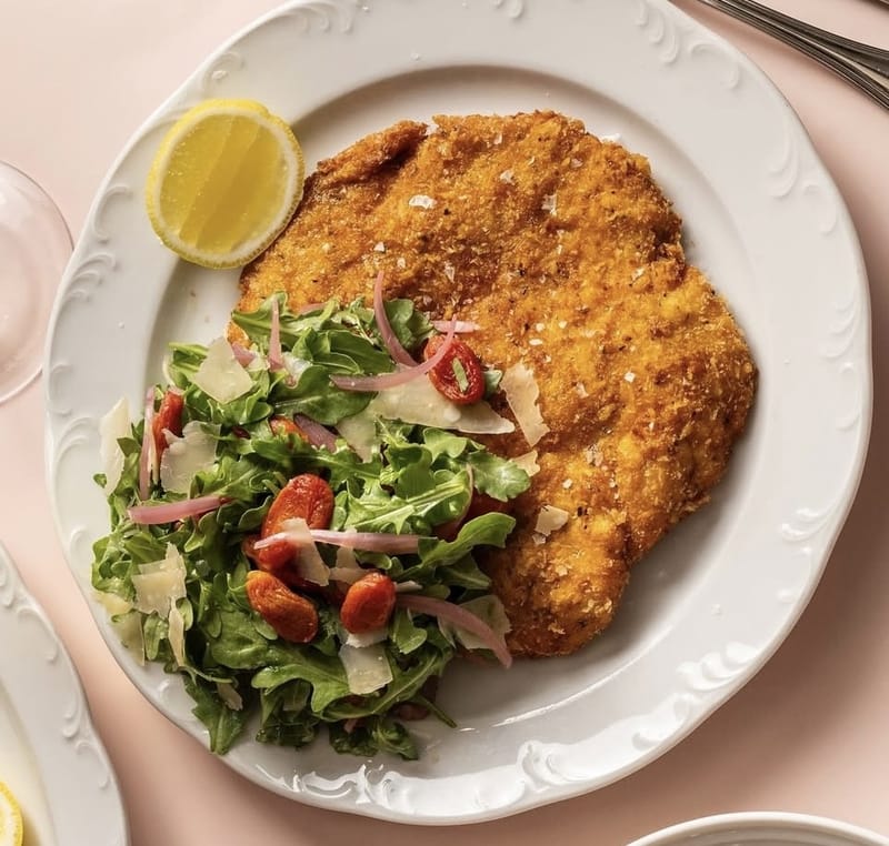 CLASSIC VEAL MILANESE at Contessa