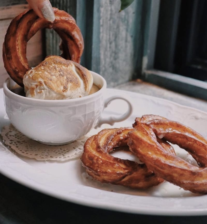 COFFEE & DOUGHNUTS at Mariel