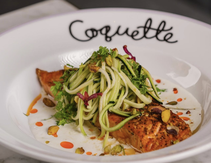 ZA'ATAR SALMON at Coquette