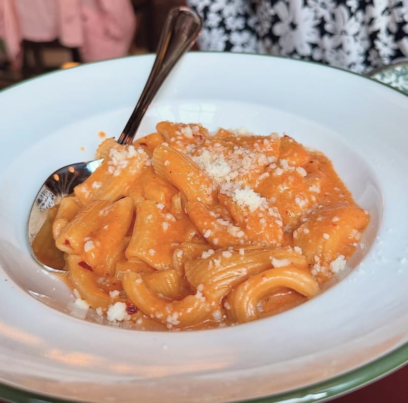 RIGATONI ALLA VODKA at Capri