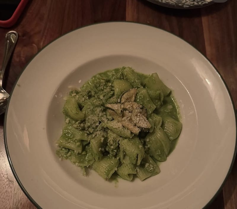 RIGATONI ALLA ZUCCHINE at Capri