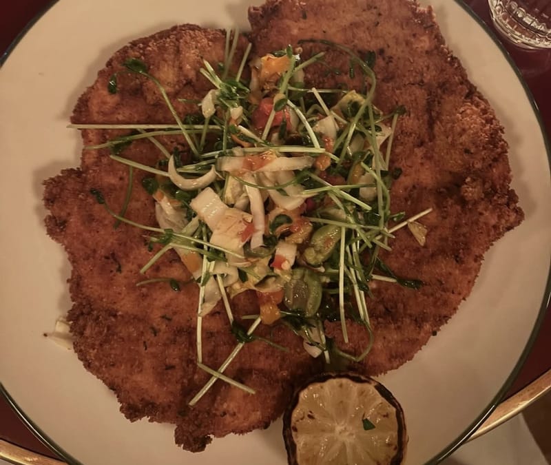 CHICKEN MILANESE at Capri