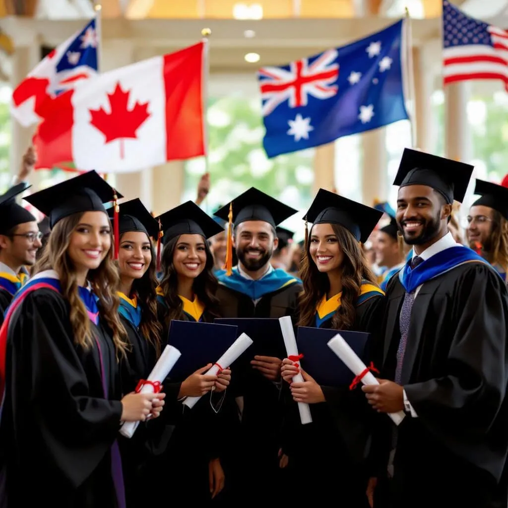 The 2025 Post-Study Work Visa Showdown: Canada vs. UK vs. Australia vs. USA