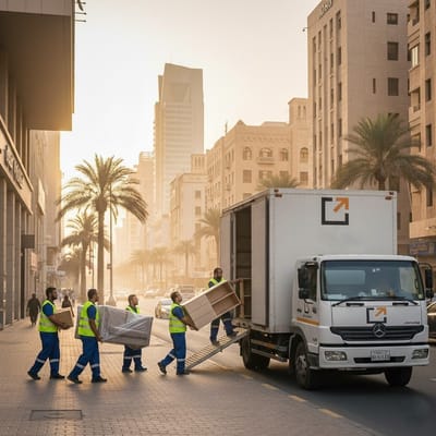Enjaz Furniture & Household Moving Company in Riyadh