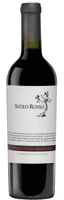 PRIMITIVO DI MANDURIA SUOLO ROSSO