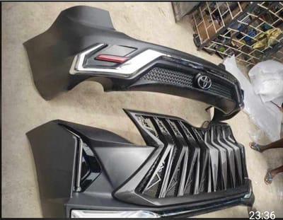 Complete bumper venza convertion