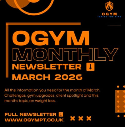 The OGYM Monthly Newsletter - March 2026