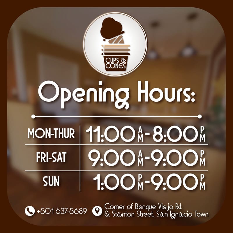 CUPS AND CONES BY AMANDA HERNANDEZ