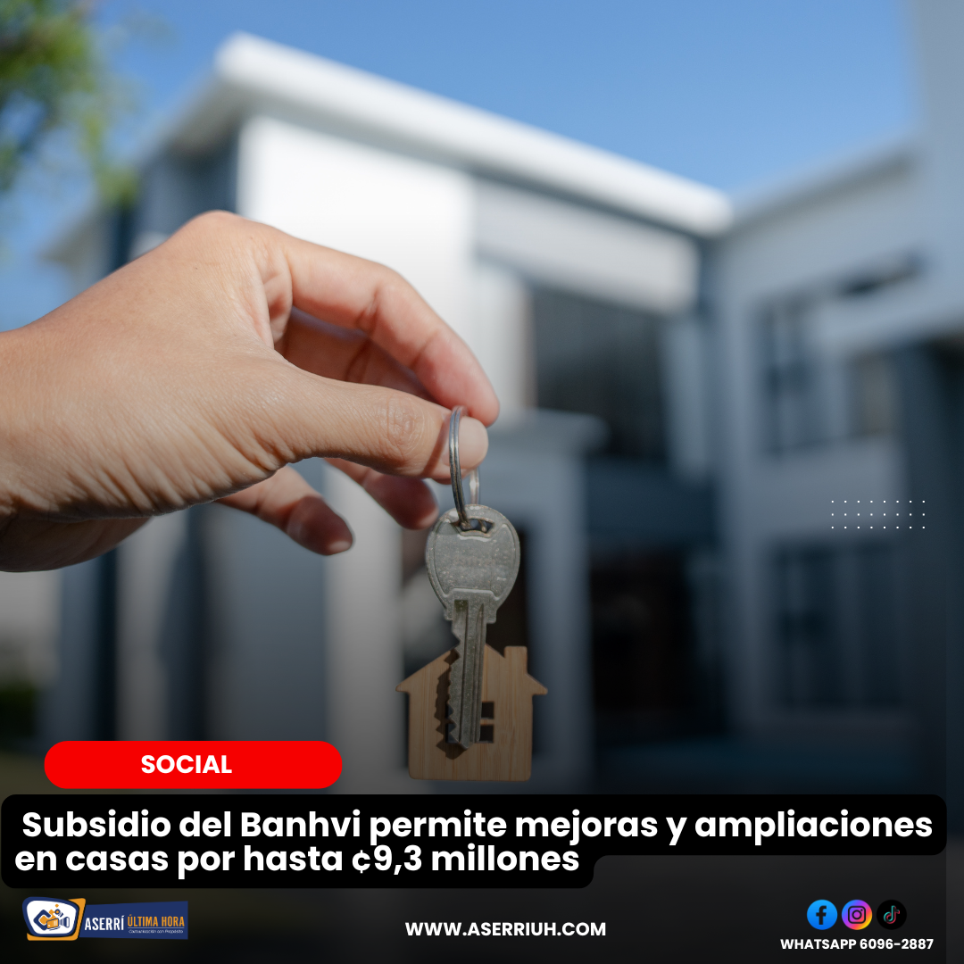 Subsidio del Banhvi permite mejoras y ampliaciones en casas por hasta ¢9,3 millones