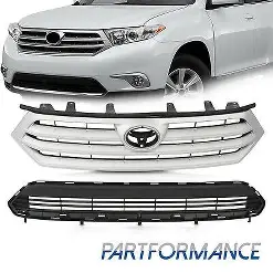 Front Bumper For Toyota Highlander 2012