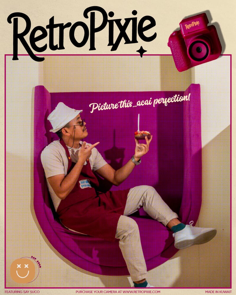 RETRO PIXIE X SAY SUCO