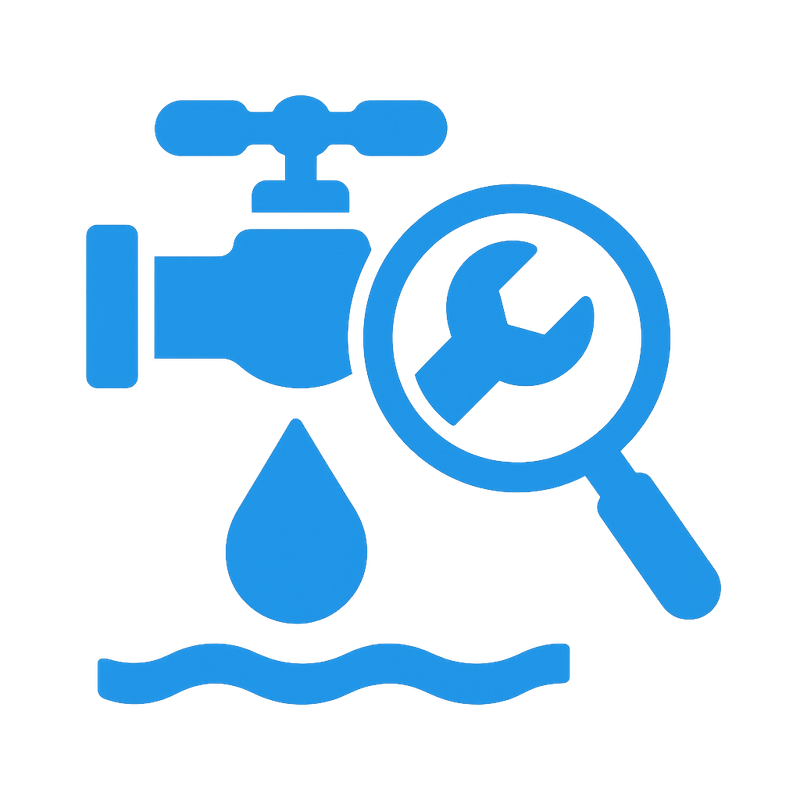 كشف ومعالجة تسريبات المياة