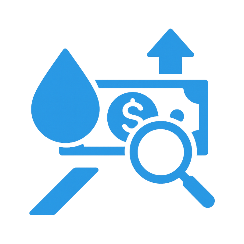 حل ارتفاع فاتورة المياة