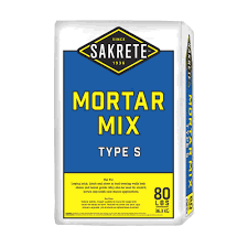 80 LB Sakrete Type S Mortar Mix