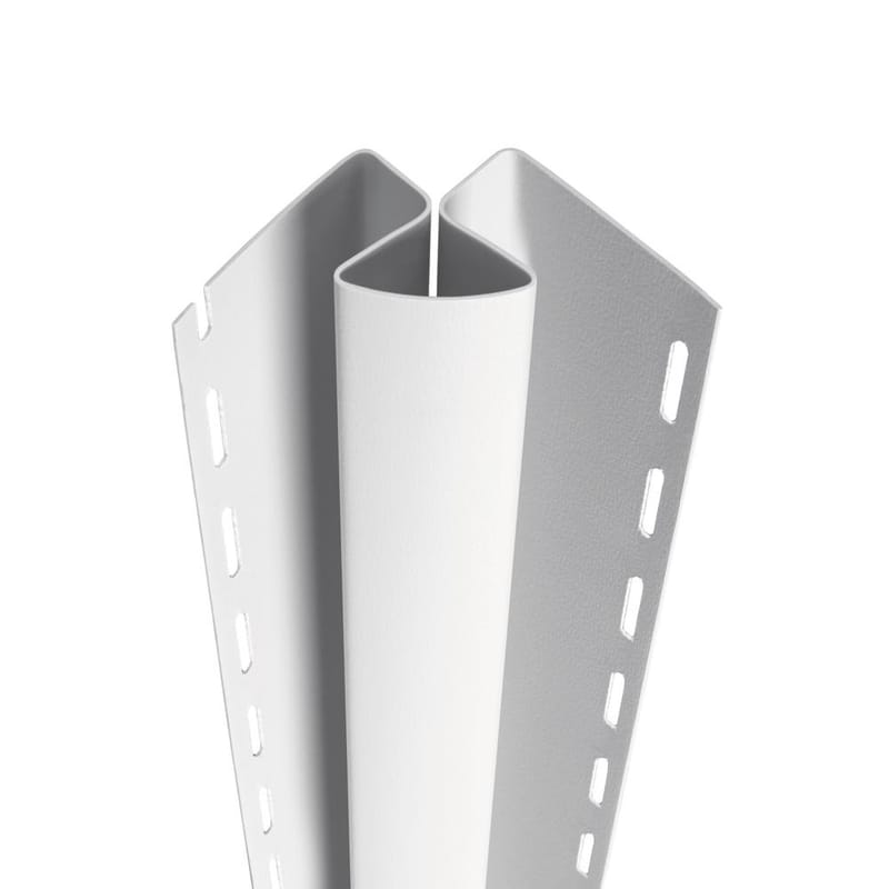 CertainTeed® 10' Inside 3/4" Colonial White Matte Corner Post