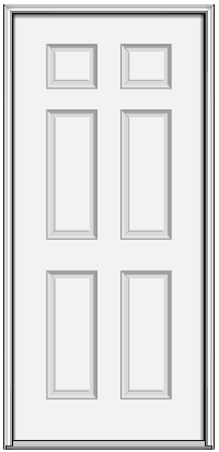 6 Panel Metal