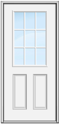 9-Lite Fiberglass
