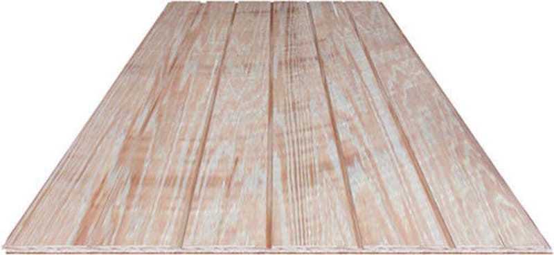 5/8 x 4 x 8 Pine Plywood Panel Siding 8" On Center