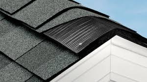 VentSure 15 in. x 4 ft. Black Plastic Strip Heat and Moisture Ridge Vent