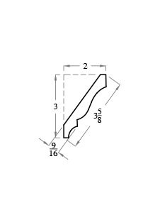 4" Crown Moulding