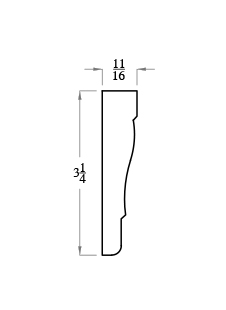 3-1/4" Window & Door Casing