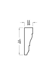 2-1/4" Window & Door Casing